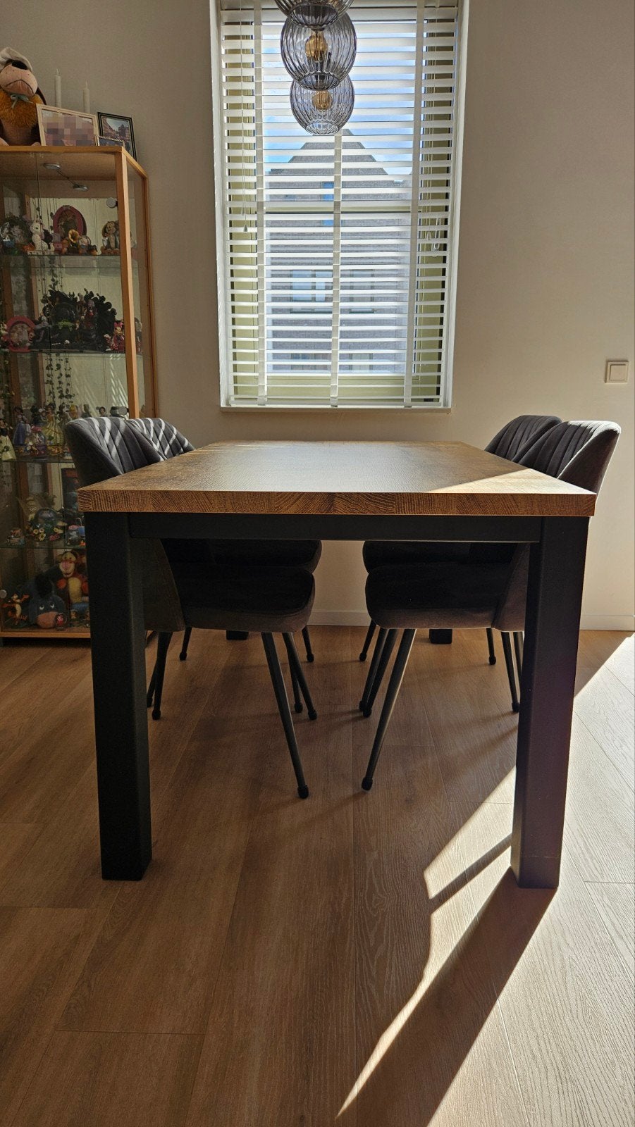 Eettafel Wave van Haco, Ophalen, 50 tot 100 cm, Zo goed als nieuw, 150 tot 200 cm