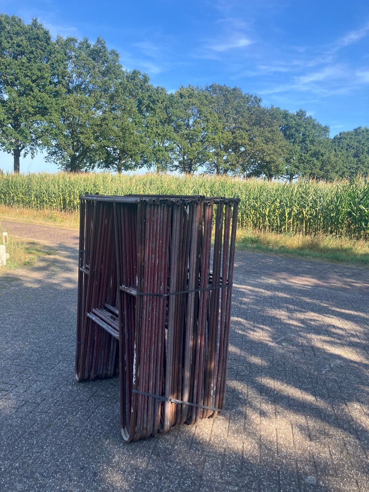 Metselbokken 160 cm hoog en 1 m breed - Nagekeken en goed, Doe-het-zelf en Verbouw, Ophalen, Gebruikt, Overige typen, Minder dan 2 meter
