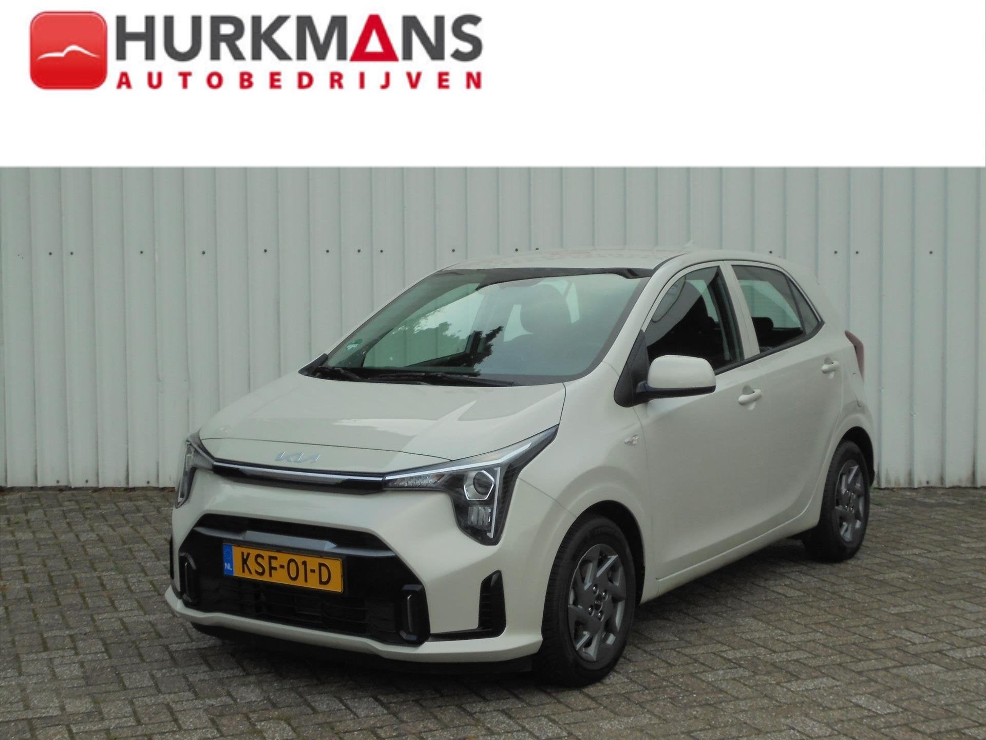 Kia Picanto 1.0 DPi 63PK AUTOMAAT NAVI-CAMERA-CRUISE, Automaat, Dealer onderhouden, Stof, Beige