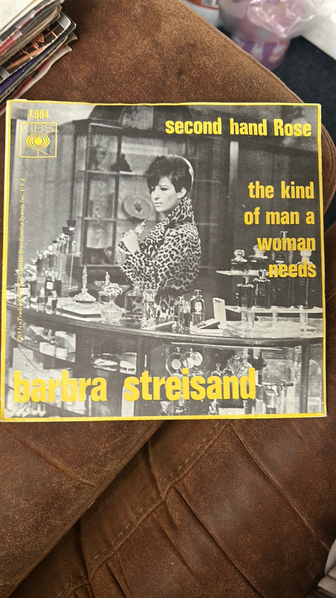 Barbra streisand - second hand rose, Ophalen of Verzenden, Zo goed als nieuw, Pop