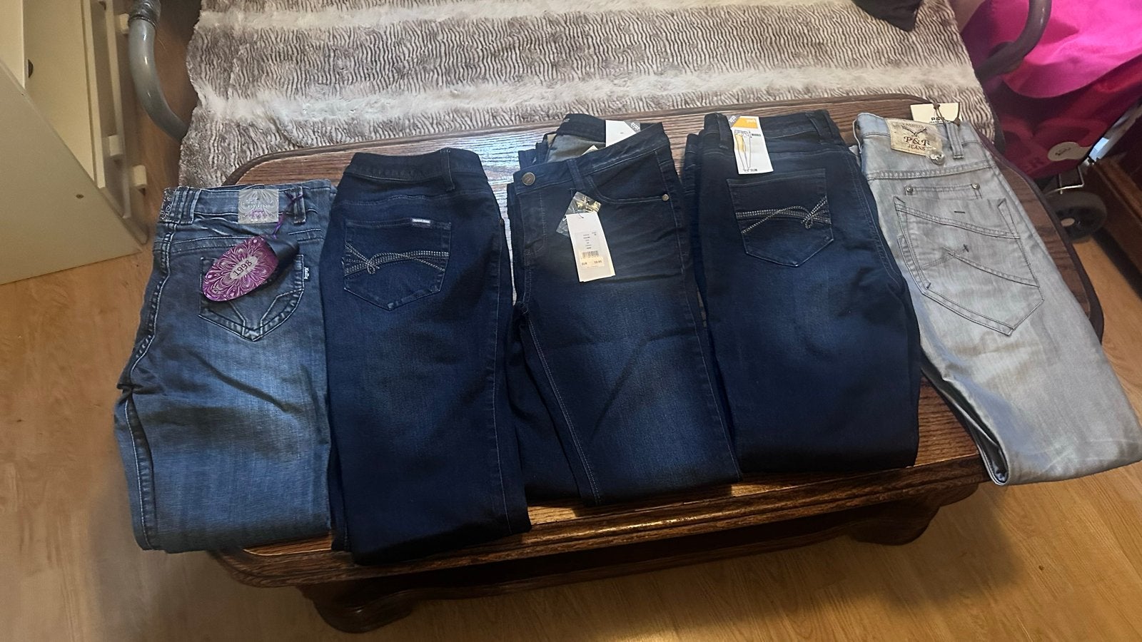 Partij dames jeans - Nieuw, diverse maten (20+ stuks), Kleding | Dames, Spijkerbroeken en Jeans, Ophalen, Nieuw, Blauw, Overige jeansmaten