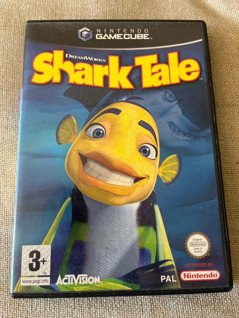 Shark Tale - Nintendo GameCube (Inclusief handleiding), Avontuur en Actie, 1 speler, Ophalen of Verzenden, Zo goed als nieuw