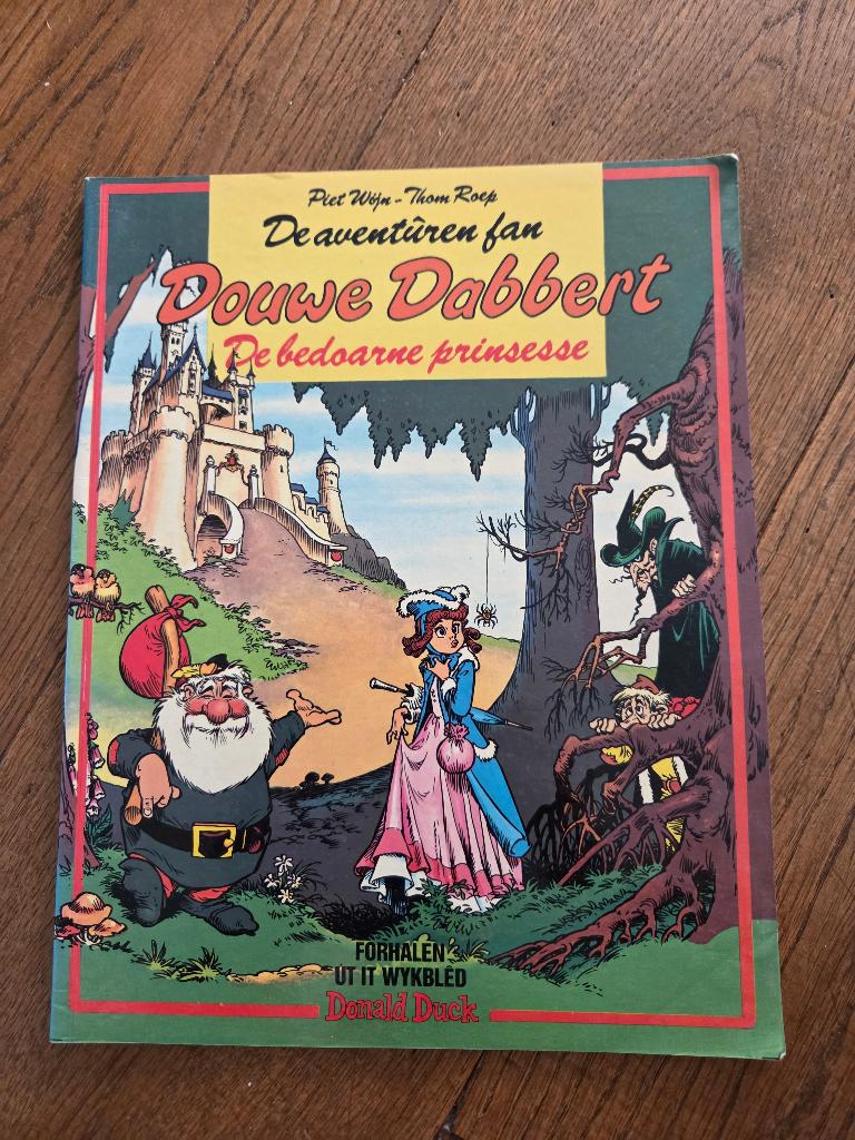 Douwe Dabbert - De bedoarne prinsesse (in het fries), Gelezen, Eén stripboek, Diverse auteurs, Ophalen of Verzenden