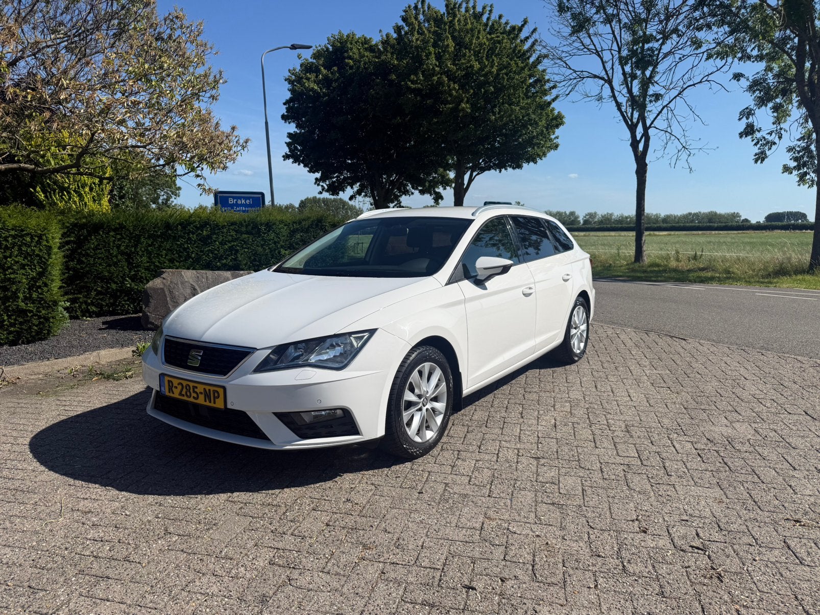 Seat Leon ST 1.0 Ecotsi 115PK 2019 Wit CLIMA/LM-VELGEN/EURO6, Auto's, Seat, Voorwielaandrijving, Stof, Euro 6, Leon