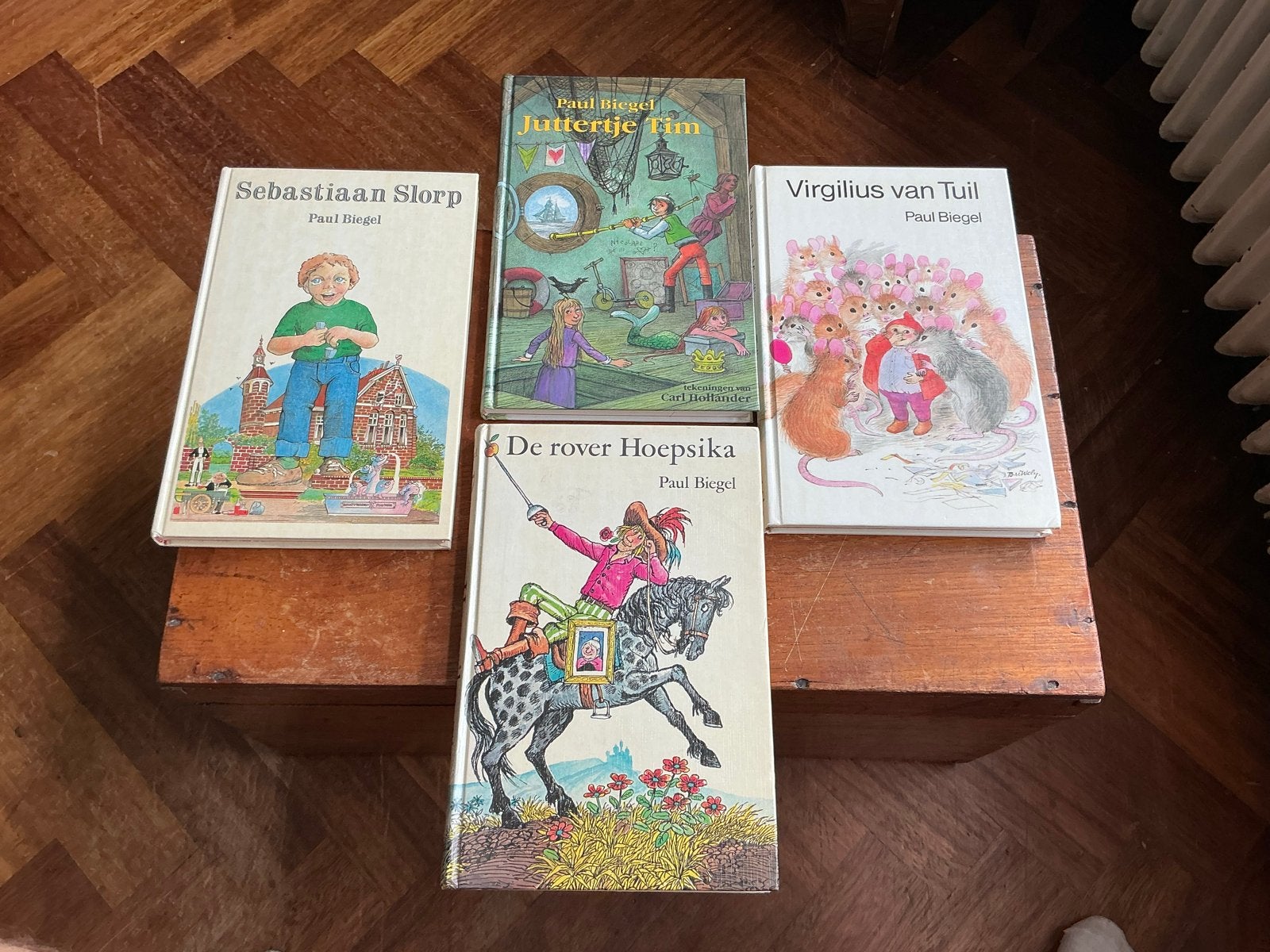 Paul Biegel Boeken Collectie: 4 Sprookjesboeken, Ophalen of Verzenden, Gelezen, Sprookjes