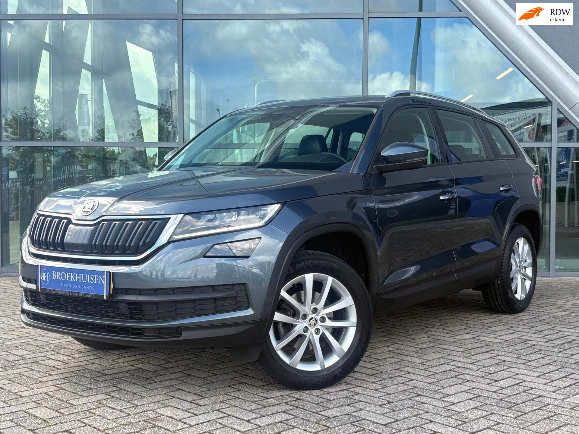Skoda Kodiaq 1.5 TSI Business Edition 150pk Camera / Navigat, Auto's, Voorwielaandrijving, Dealer onderhouden, 4 cilinders, 150 pk
