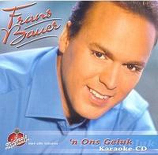 Frans Bauer - N Ons Geluk- Karaoke CD, Verzenden, Zo goed als nieuw, Levenslied of Smartlap