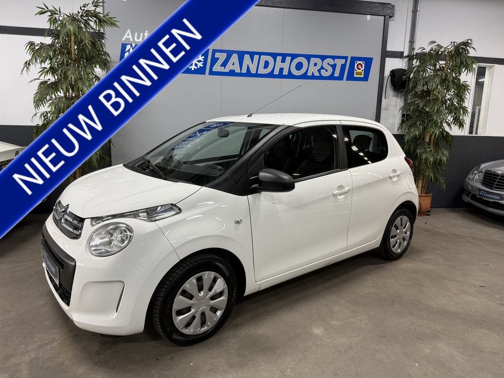 Citroën C1 1.0 e-VTi Feel // Airco // el. Ramen (bj 2017), Auto's, Voorwielaandrijving, Gebruikt, Euro 6, 4 stoelen