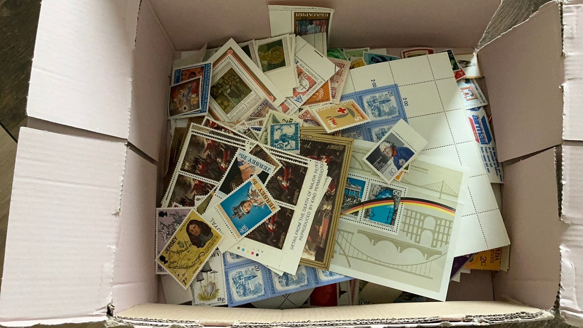 Verzameling pf/ongestempeld wereld, Postzegels en Munten, Ophalen of Verzenden, Buitenland