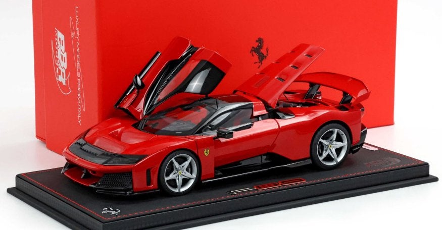 Ferrari F80 Rood 1:18 HE180054A BBR-Diecast PRE-ORDER, Ophalen of Verzenden, Nieuw, Auto, Overige merken
