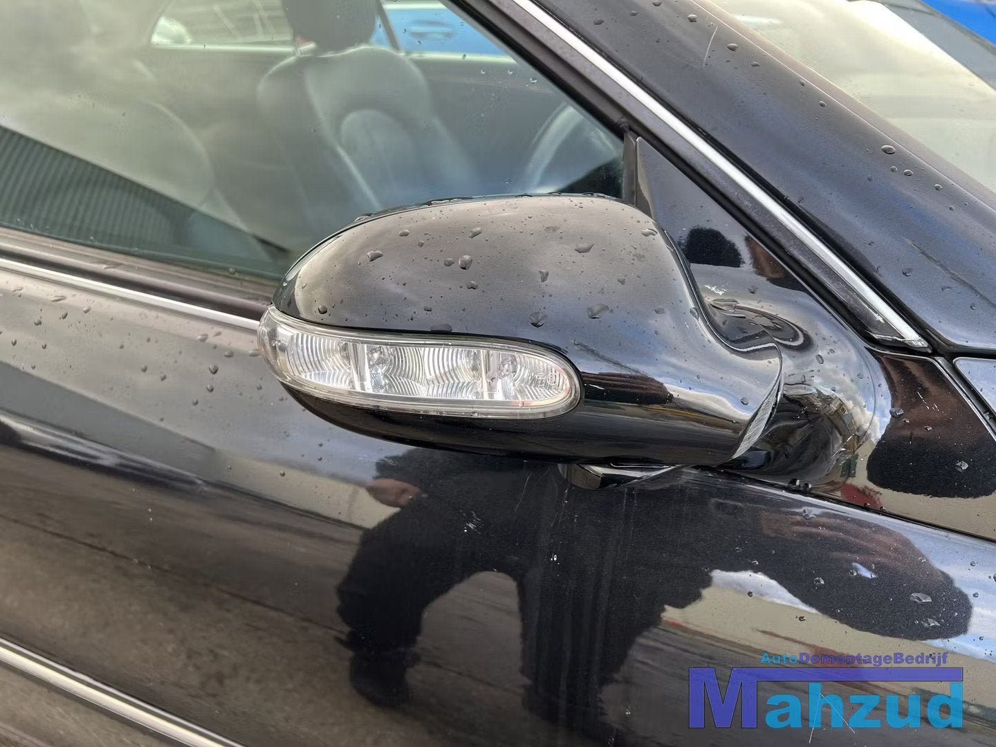 MERCEDES CLK W209 Zwart C197 rechts spiegel 2002-2010, Auto-onderdelen, Gebruikt, Mercedes-Benz AG, Mercedes-Benz, Ophalen of Verzenden
