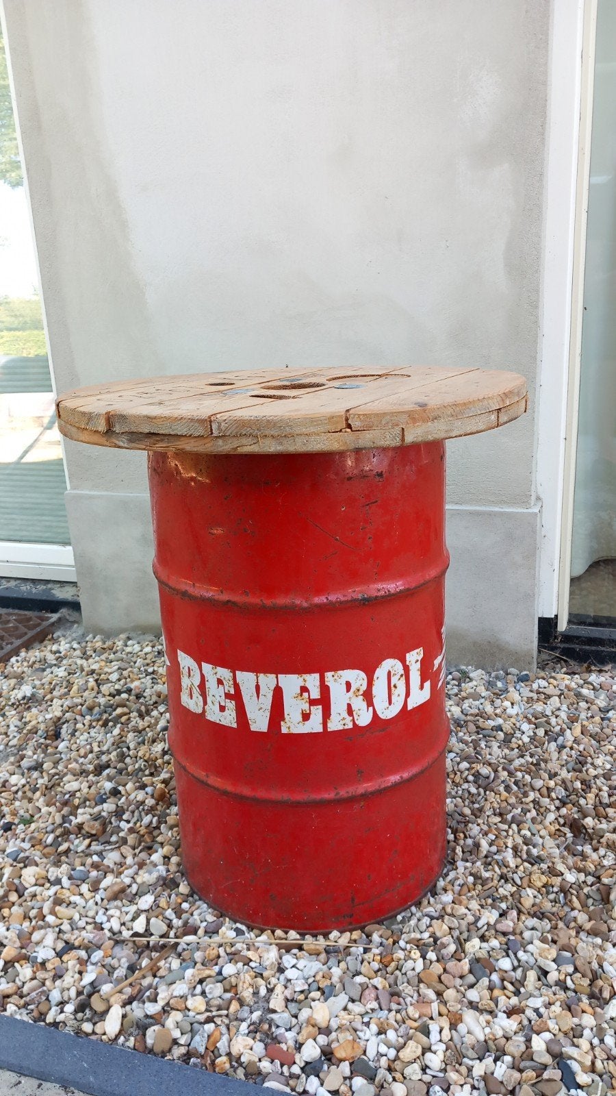 Vintage bijzettafel, Ophalen