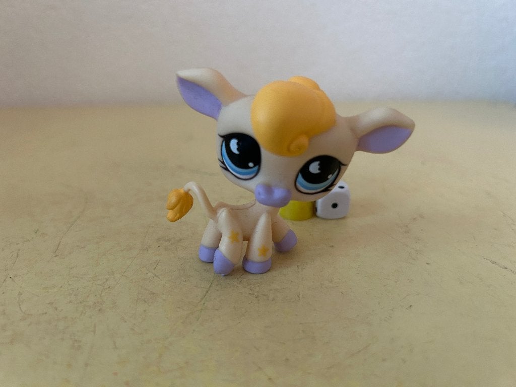 Littlest Pet Shop Koe #927 | Vintage LPS G2 Koetje, Ophalen of Verzenden, Zo goed als nieuw