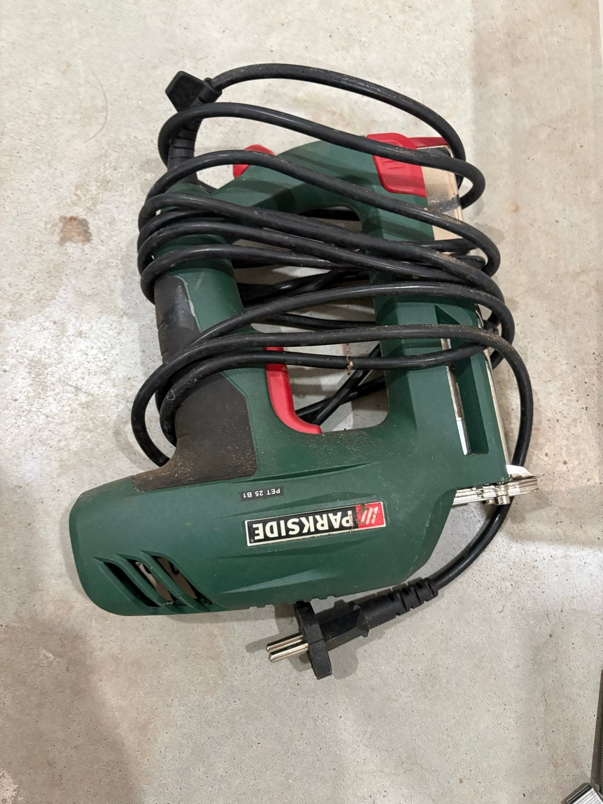 Parkside Nietapparaat PET 25 B1 met nieten, Verzenden, Gebruikt, Tacker/nietmachine, Parkside