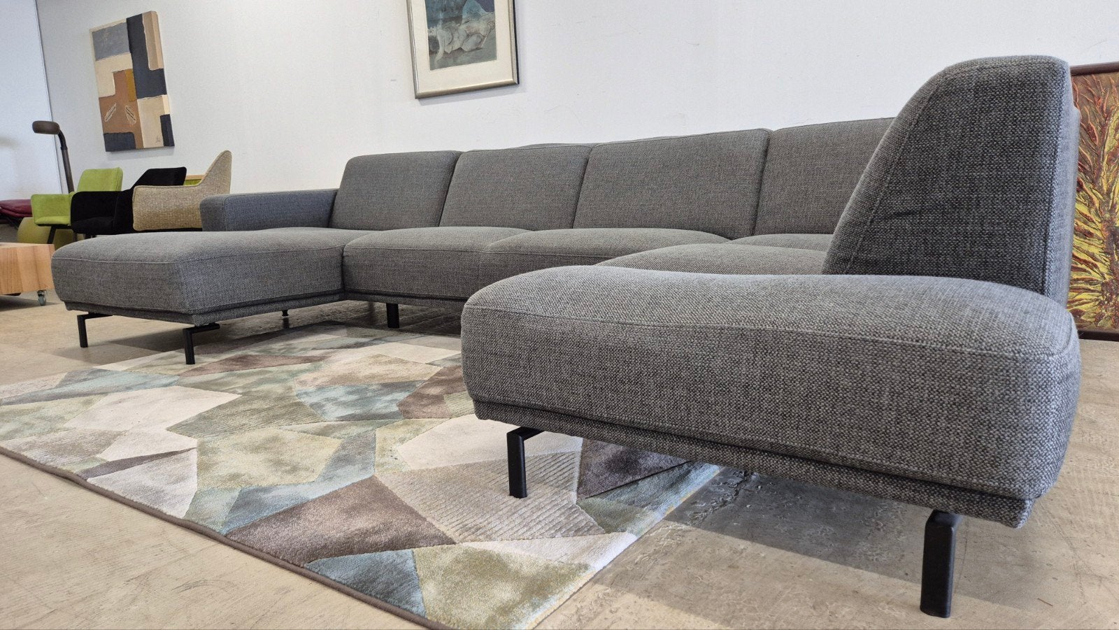 Prachtige Montel design U hoekbank in perfecte staat!!!, Modern design, Montel, U hoekbank, Hoekbank, 300 cm of meer, Ophalen of Verzenden