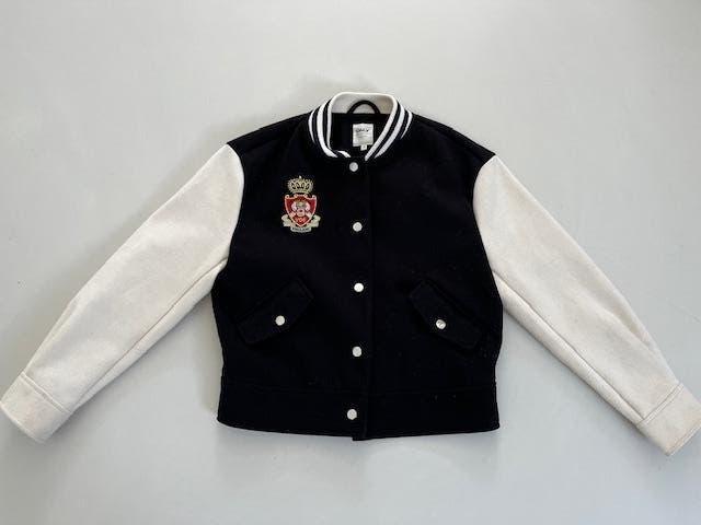 Baseball jack zwart/wit van Only, Ophalen, Nieuw, Maat 158