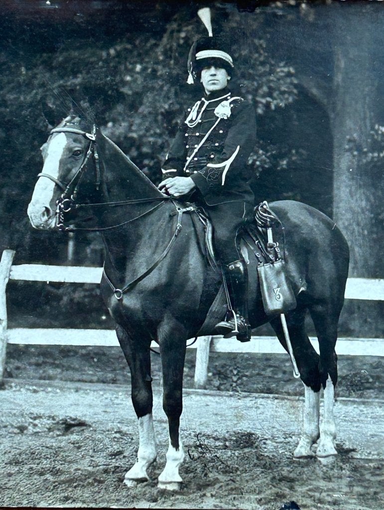 Originele vooroorlogse foto wachtmeester cavalerie 3e regt., Verzenden, Duitsland, Foto of Poster
