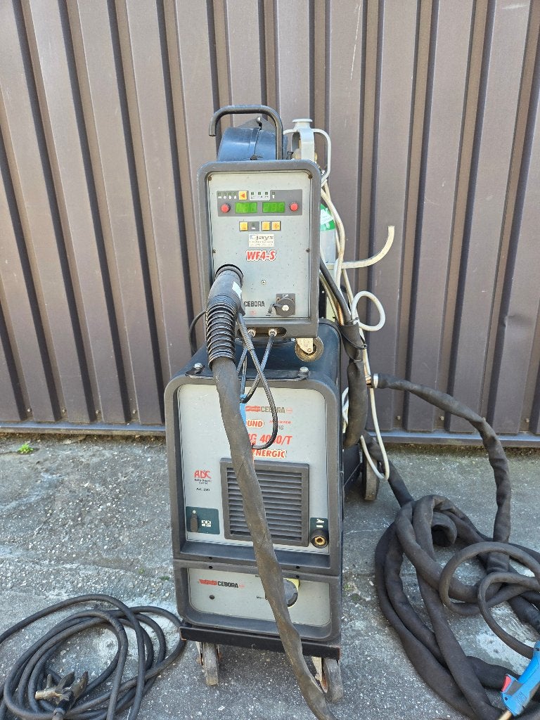 Industriële Cebora / Weldkar sound inverter mig 4000/t, Ophalen, Nieuw, 150 tot 250 ampère, Tig