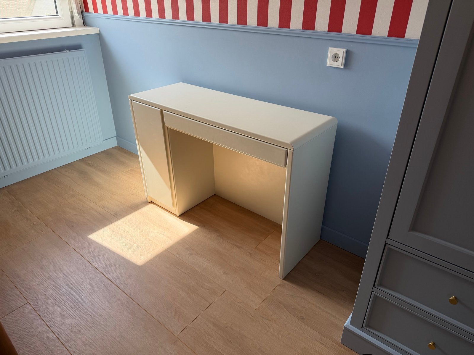 Vintage kaptafel - 114X40x76 cm, Ophalen, 100 tot 150 cm, Zo goed als nieuw, Minder dan 100 cm