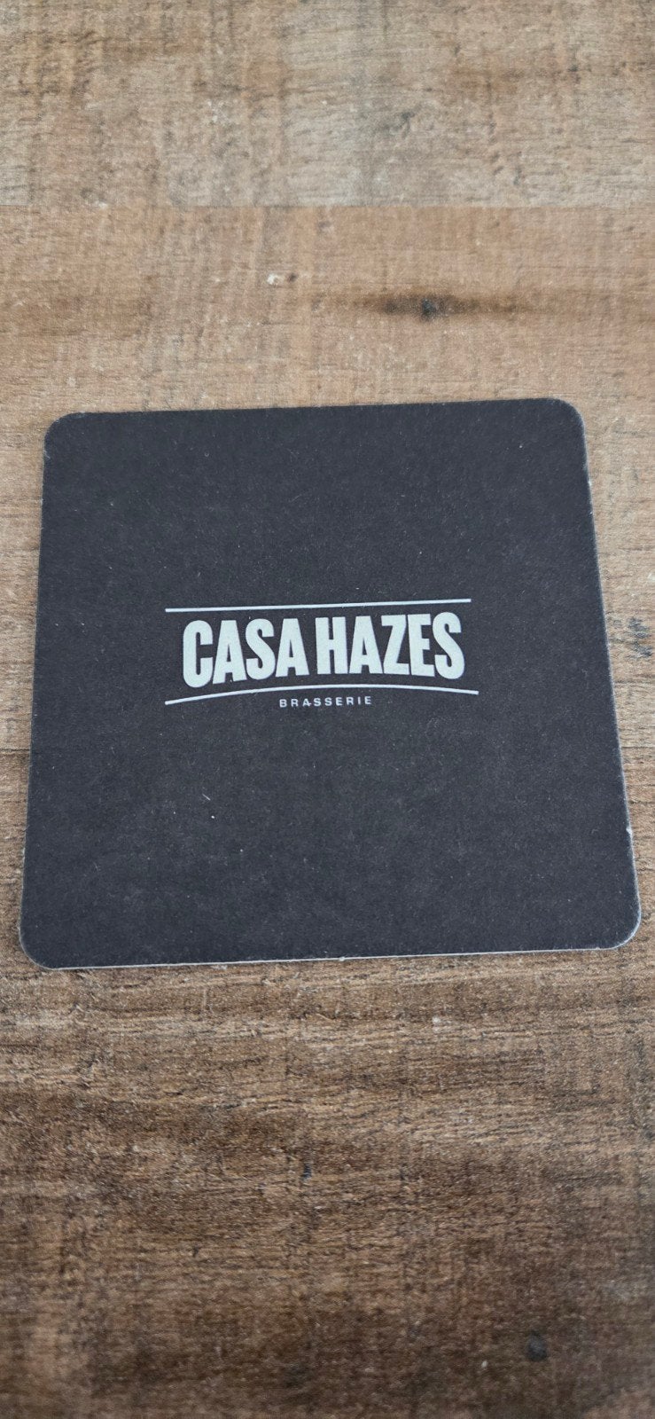 bierviltjes CASA HAZES  SPANJE  3 stuks, Ophalen of Verzenden, Nieuw, Reclamebord, Plaat of Schild
