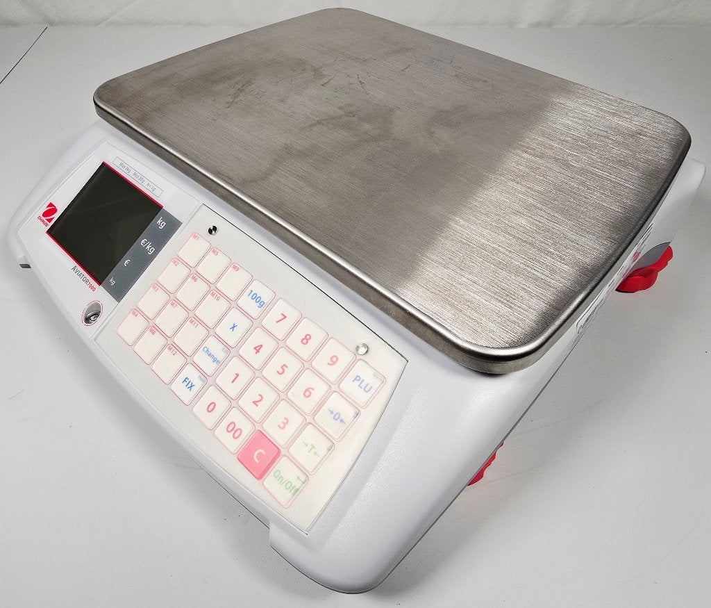 OHAUS Aviator 7000 A71P3N – Professionele Winkelweegschaal, Minder dan 10 kg, Refurbished, Ophalen of Verzenden, Digitaal