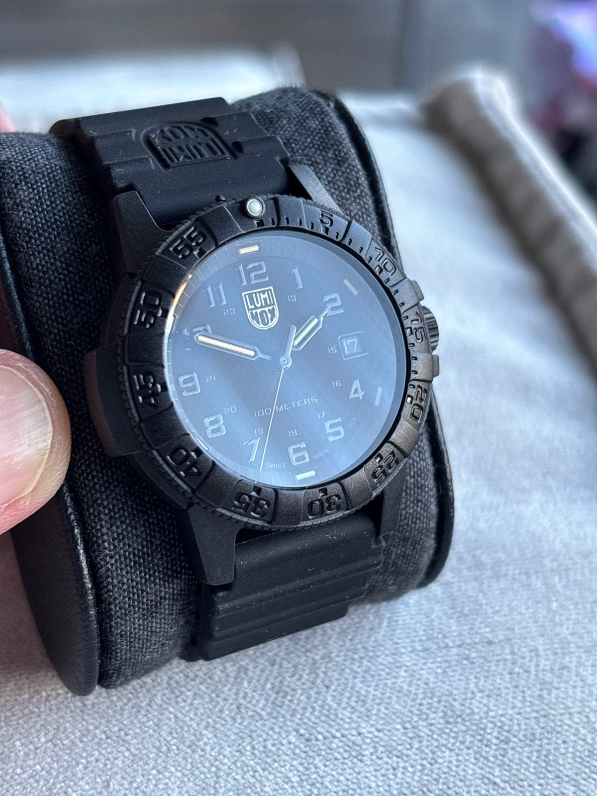 Luminox XS.0301.BO.L Polshorloge - Zo goed als nieuw, Overige merken, Kunststof, Polshorloge, Ophalen of Verzenden