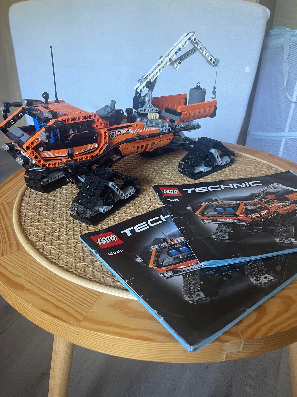 Lego Technic 42038 Arctische Truck met verlichting, Ophalen, Lego, Zo goed als nieuw, Complete set