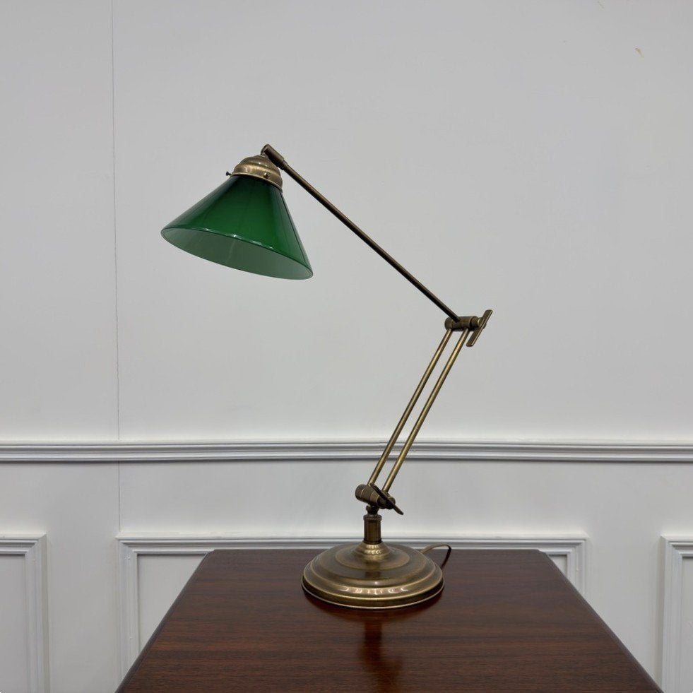 Klassiek Engelse Notarislamp Bankierslamp Bureaulamp, Ophalen