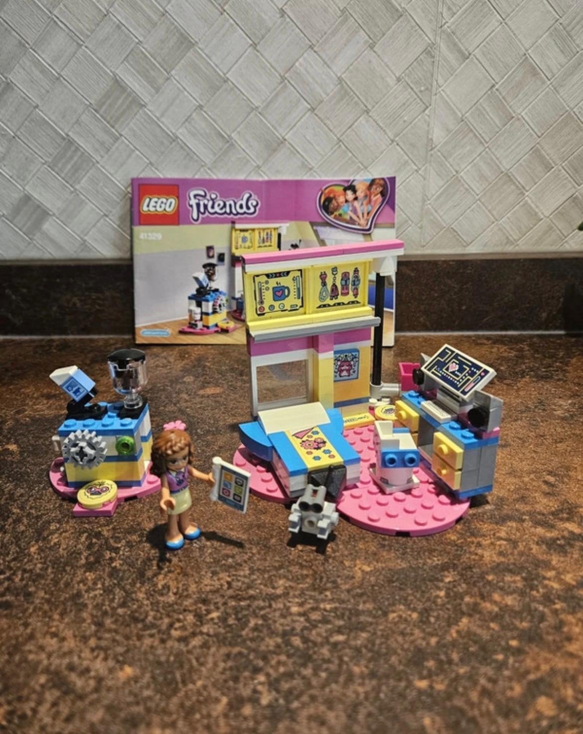 Lego Friends 41329 Mia's Slaapkamer - Compleet, Gebruikt, Lego, Friends, Ophalen of Verzenden