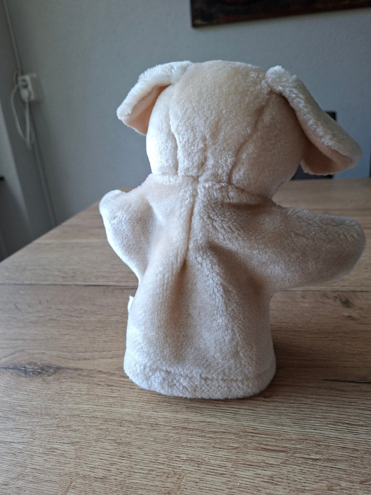 Handpop Page hond bekend van toiletpapier reclame, Overige merken, Overige karakters, Zo goed als nieuw, Middelgroot (20 tot 80 cm)
