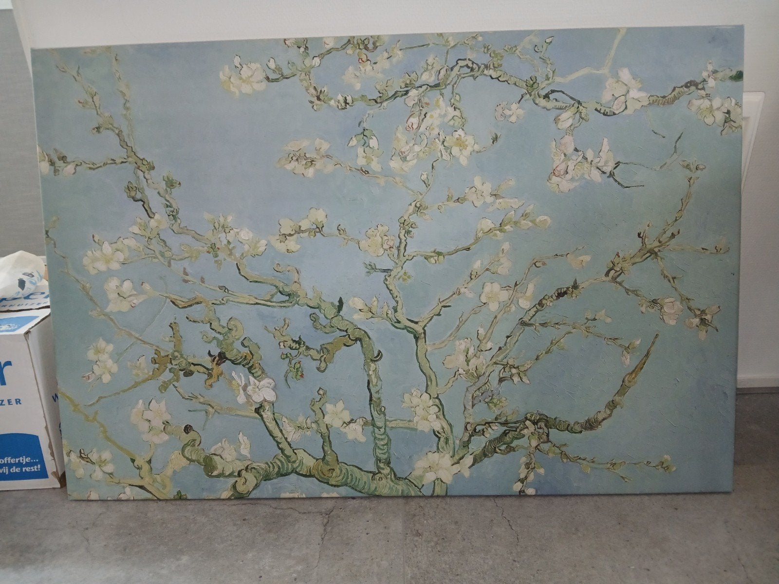 Canvas bloesem 120 x 80 cm, Ophalen