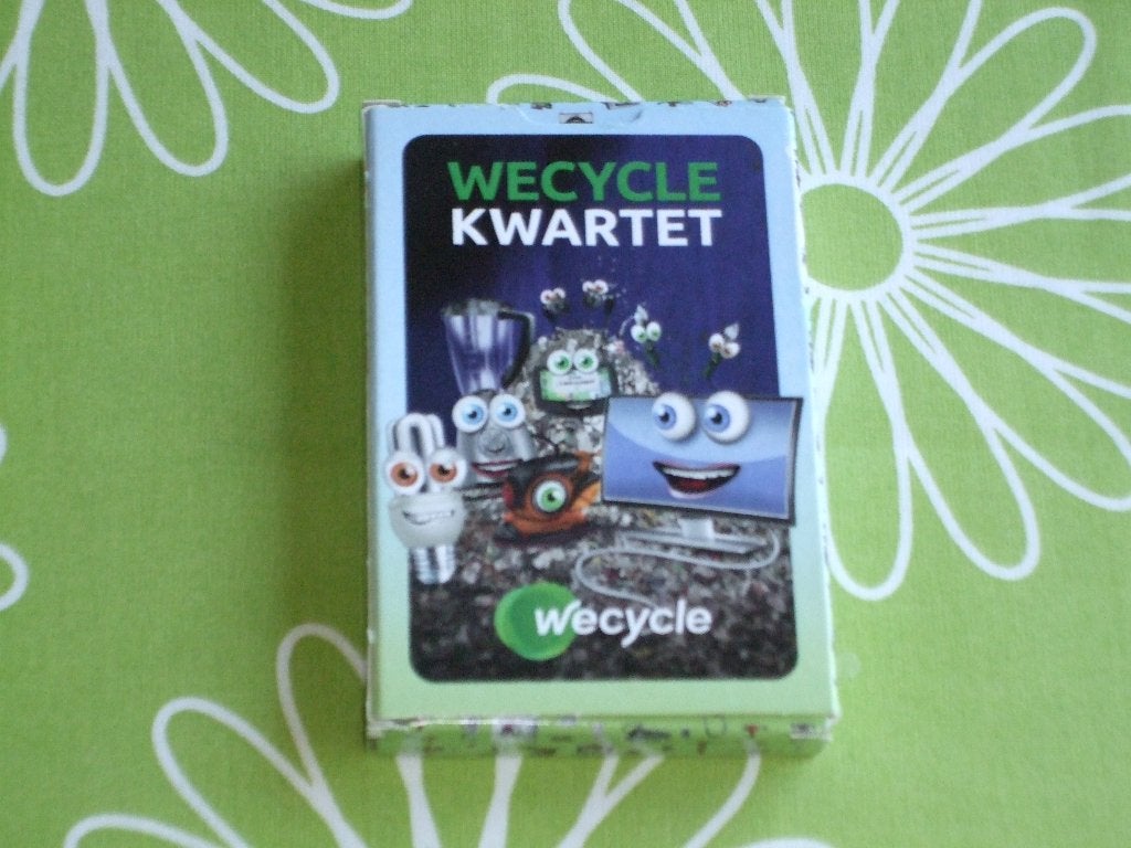 Wecycle kwartet - leerzaam kwartet over recyclen, Ophalen of Verzenden, Zo goed als nieuw, Kwartet(ten)