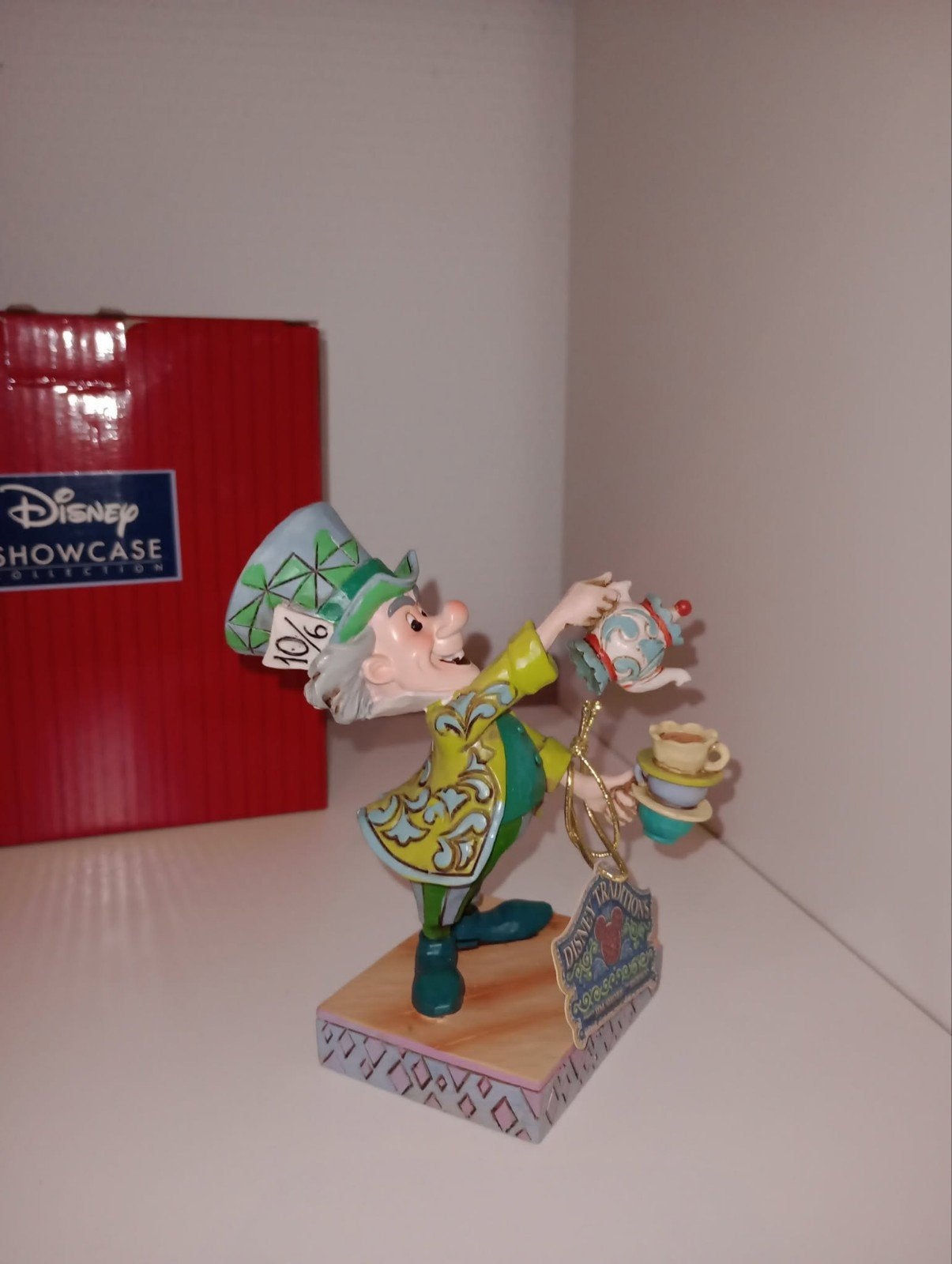 Disney Traditions Mad Hatter (Jim Shore, Enesco), Verzenden, Overige figuren, Nieuw, Beeldje of Figuurtje