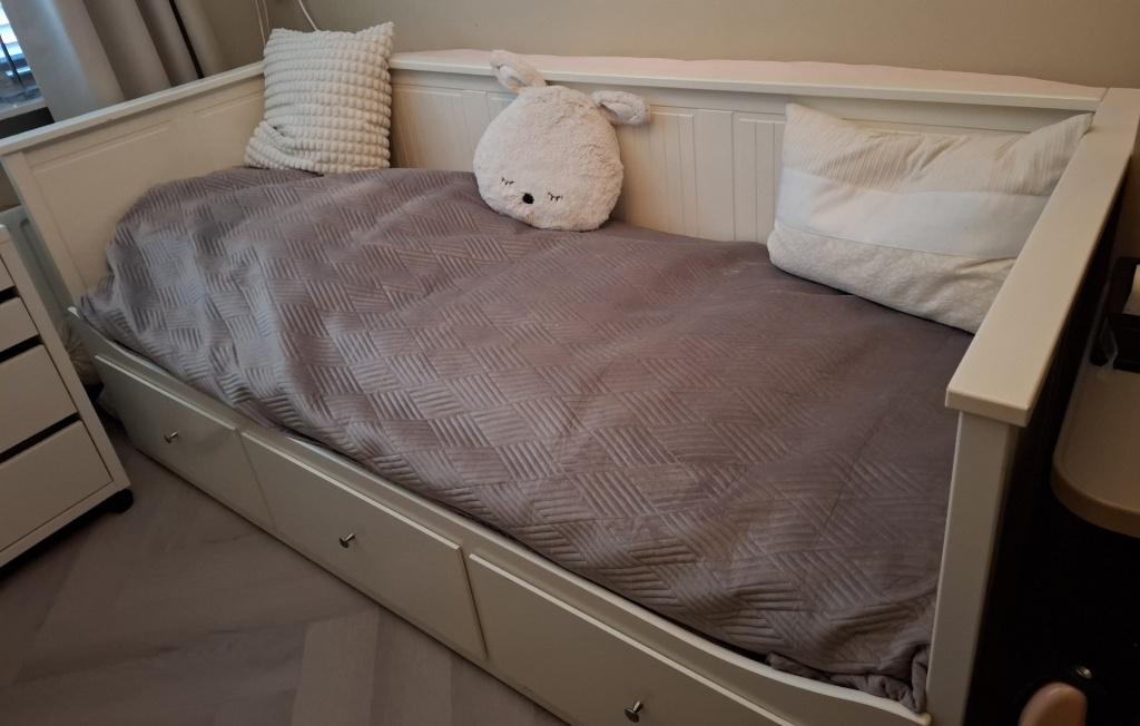 bed-hemnes ikea, Ophalen, Eenpersoons, Wit, Overige maten