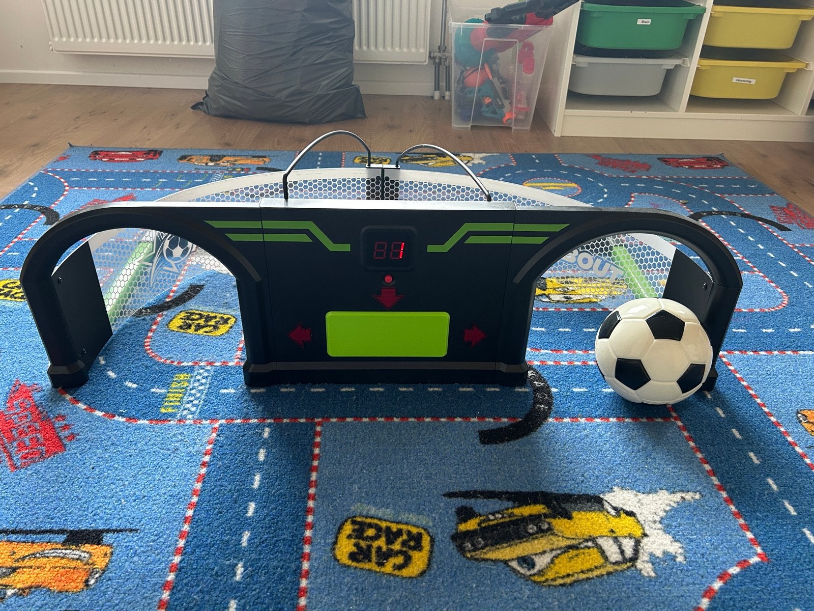 Voetbal trainer roundabout met scorebord en bal, Ophalen of Verzenden, Zo goed als nieuw, Jongen of Meisje