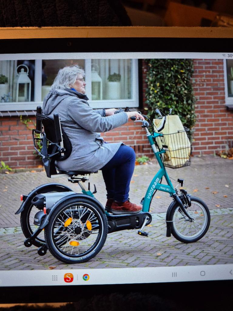 GEZOCHT elektrische driewielfiets merk  van Raam  Easy rider, Ophalen of Verzenden, Gebruikt, Schijfrem, Van Raam