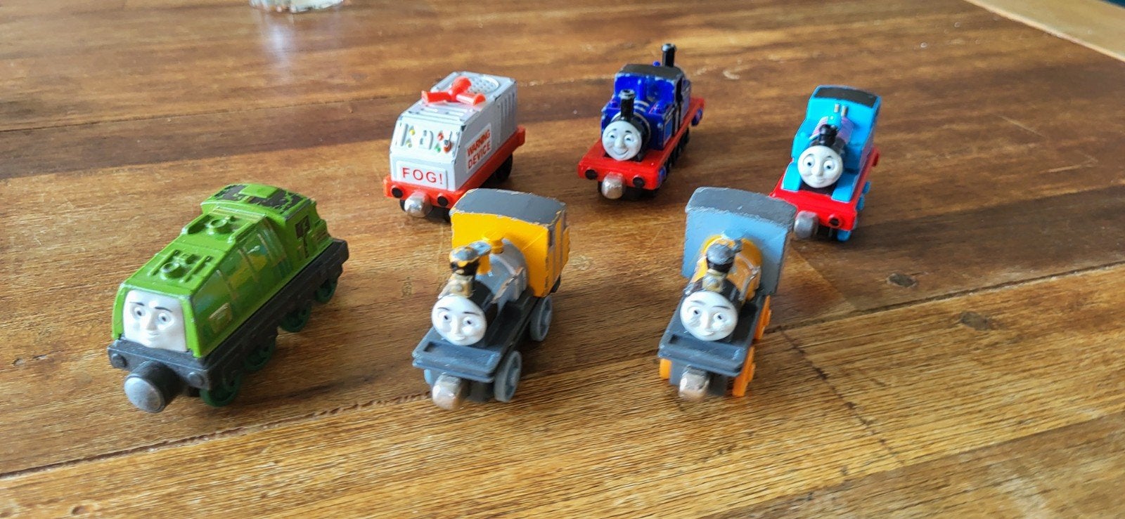Thomas de Trein en vriendjes - 6 metalen speelgoedtreinen, Ophalen of Verzenden, Gebruikt
