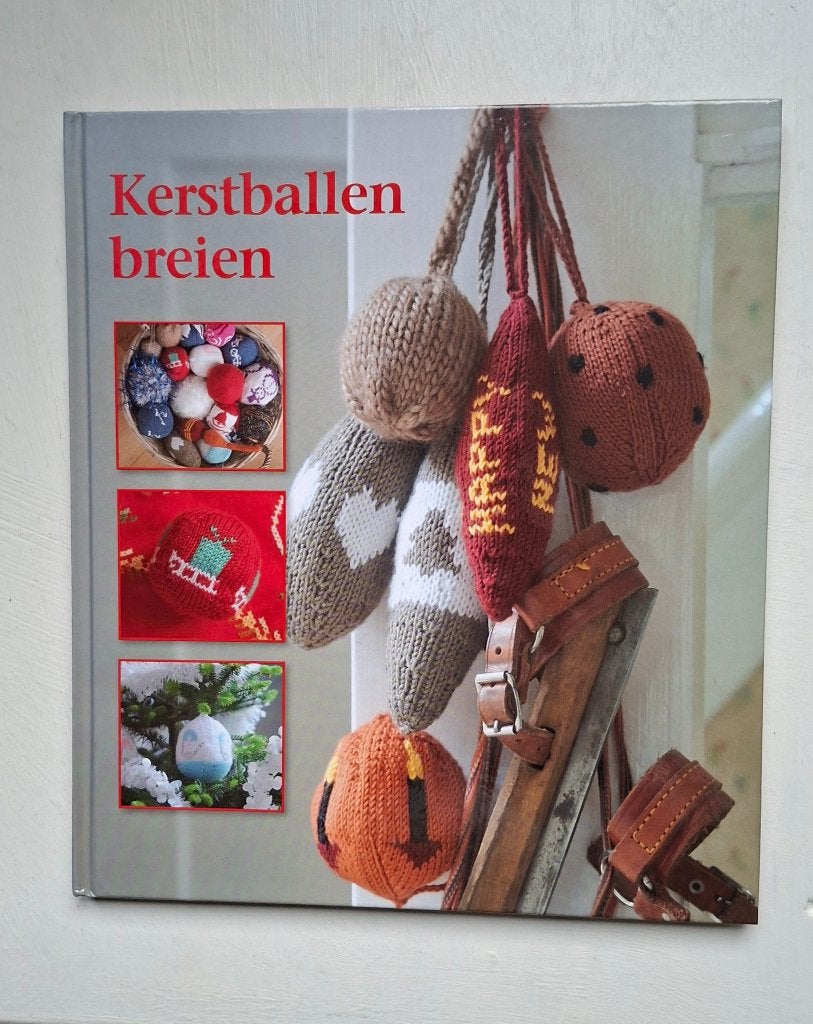 Kerstballen breien - Carice van Zijlen, Ophalen of Verzenden, Zo goed als nieuw, Breien en Haken, Carice van Zijlen