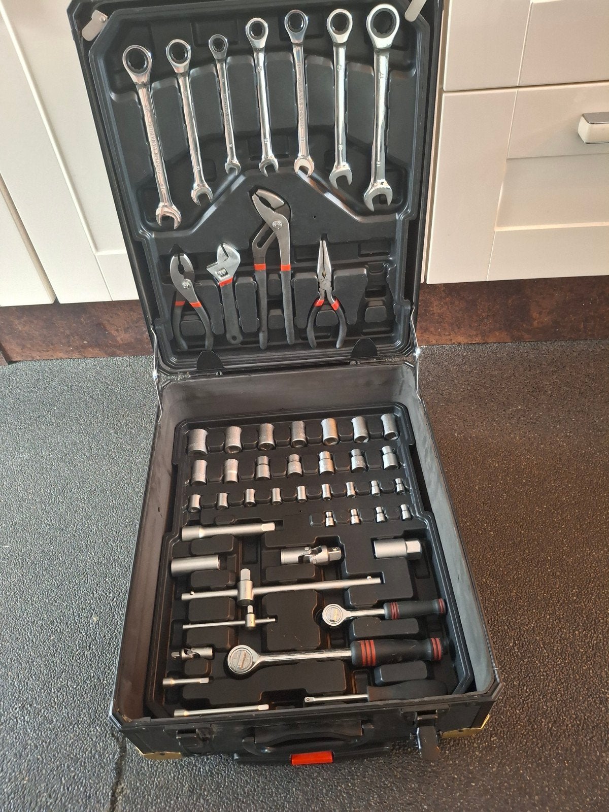 Te koop  wolfgang gereedschap koffer.  300 delig., Ophalen, Nieuw