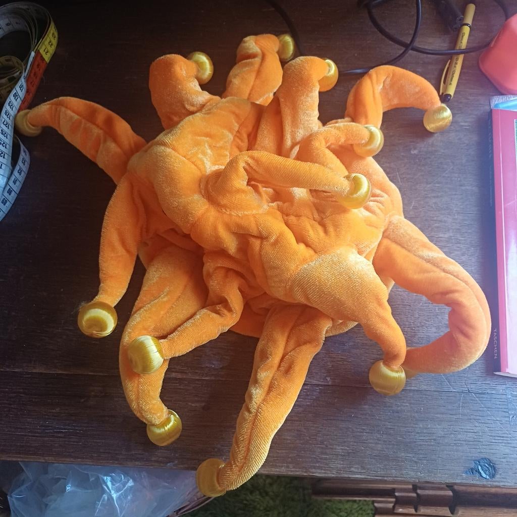 Oranje Gekke Hoed - Carnaval, Koningsdag, Voetbal, Ophalen of Verzenden