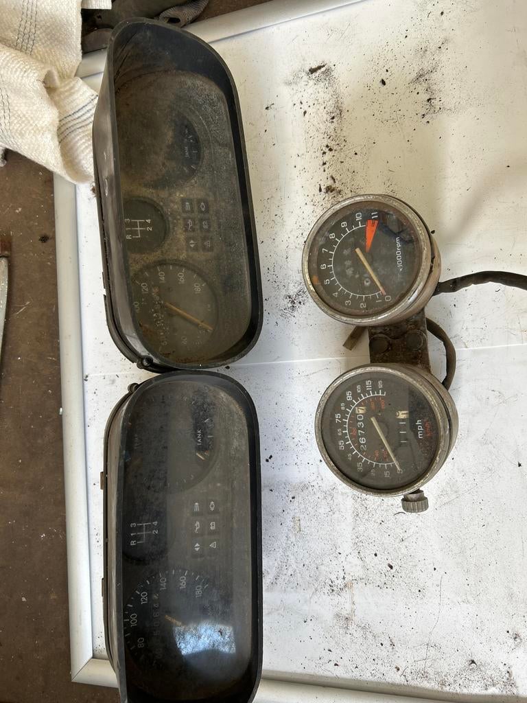 Km klokken Opel Kadett C, Auto-onderdelen, Ophalen of Verzenden, Gebruikt, Opel