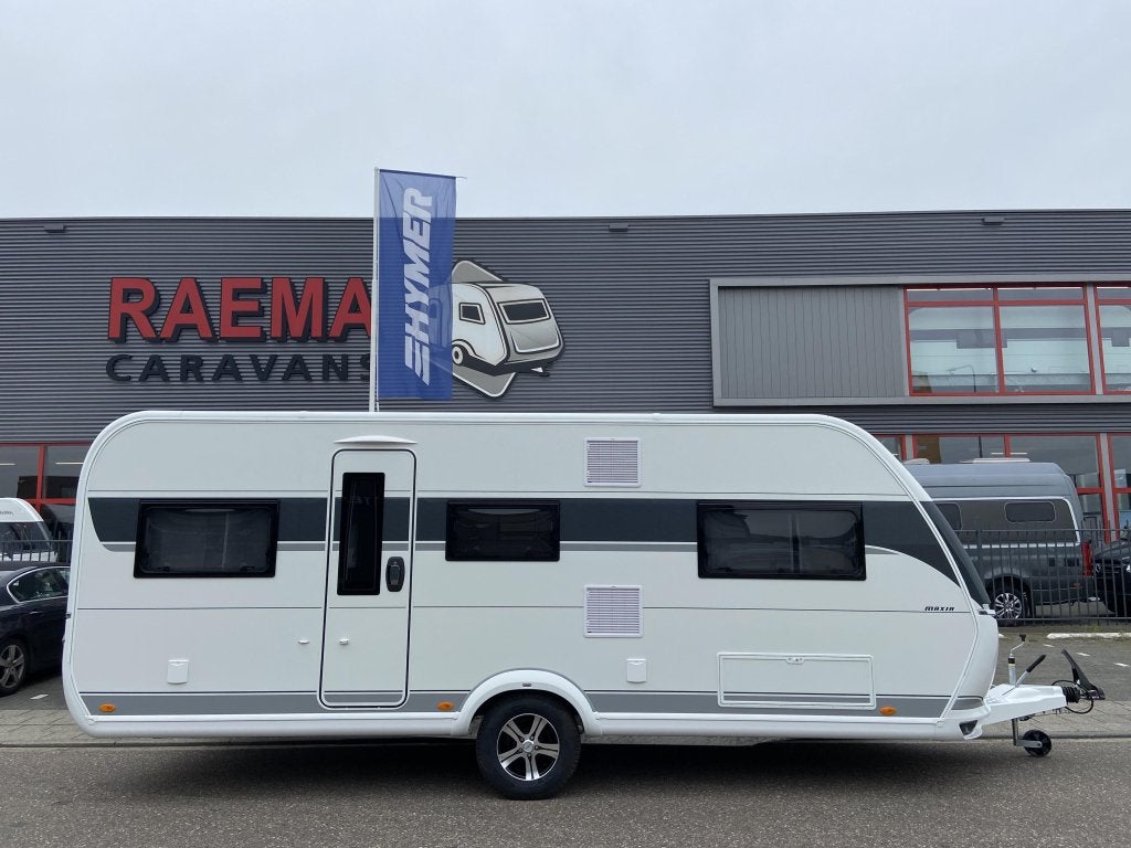 Hobby Maxia 585 UL Enkele bedden, rondzit 2025, Caravans en Kamperen, Rondzit, Hobby, 6 tot 7 meter, Overige typen