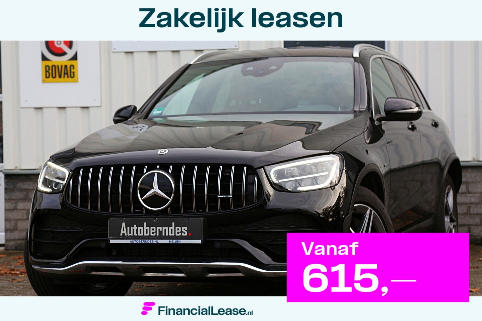 Mercedes-Benz GLC 300e 4MATIC AMG Plug in hybride*Perfect MB, Automaat, 12 maanden, Gebruikt, Euro 6