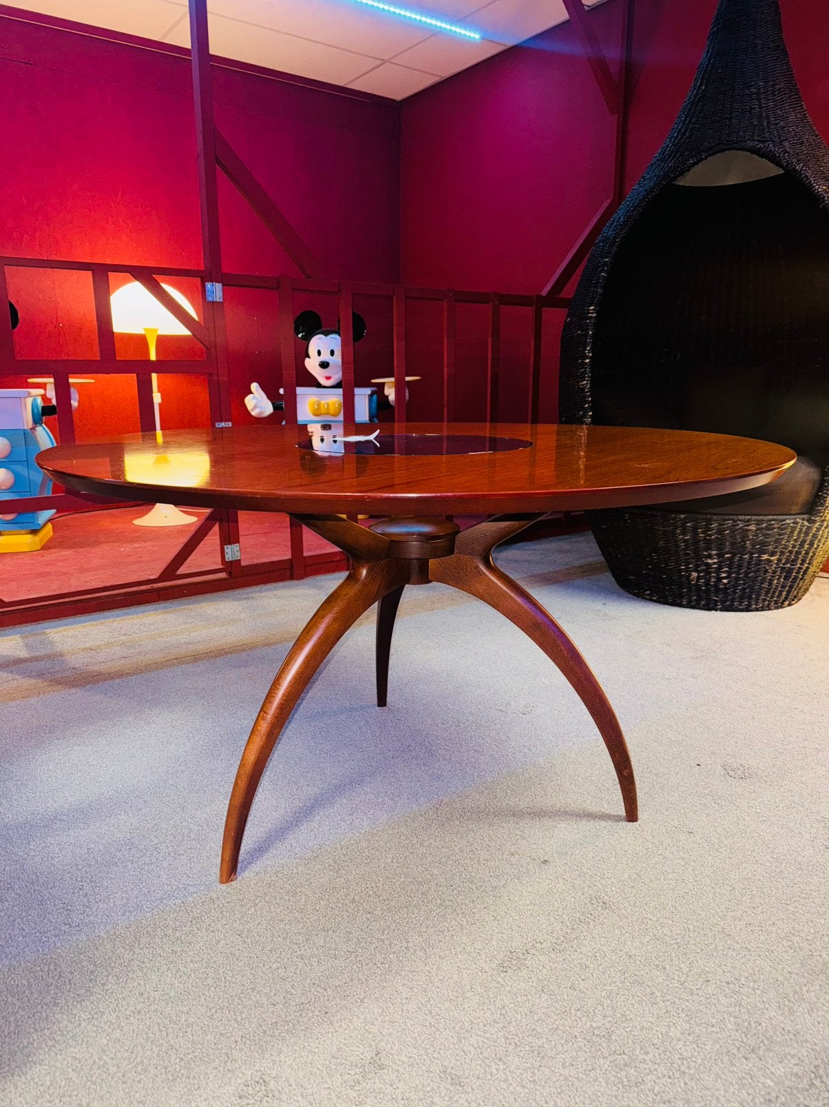 Vintage Design Spider Leg / Astro eettafel, Ophalen of Verzenden, A, A, A