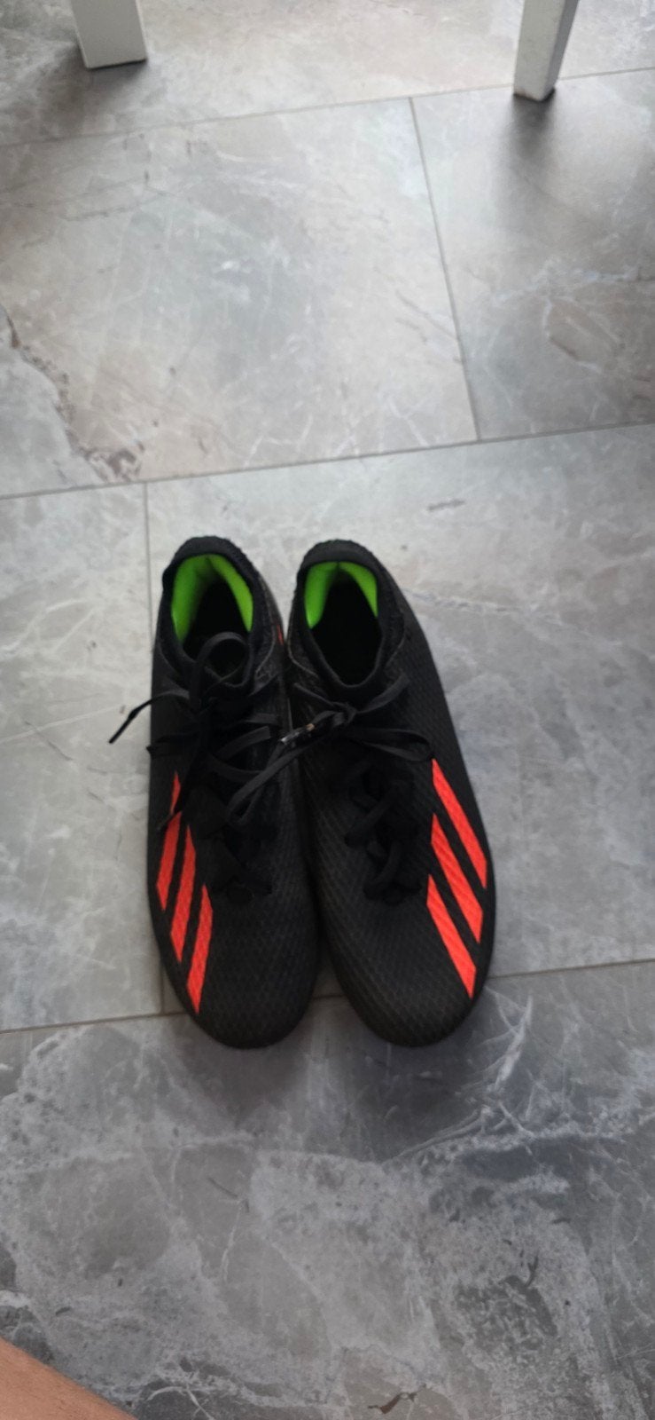 Adidas X Speedflow voetbalschoenen - Zwart/Oranje/Groen, Ophalen, Zo goed als nieuw, Schoenen