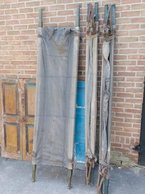Oude vintage leger brancard veldbed ww2, T, Ophalen of Verzenden, N, Nederland