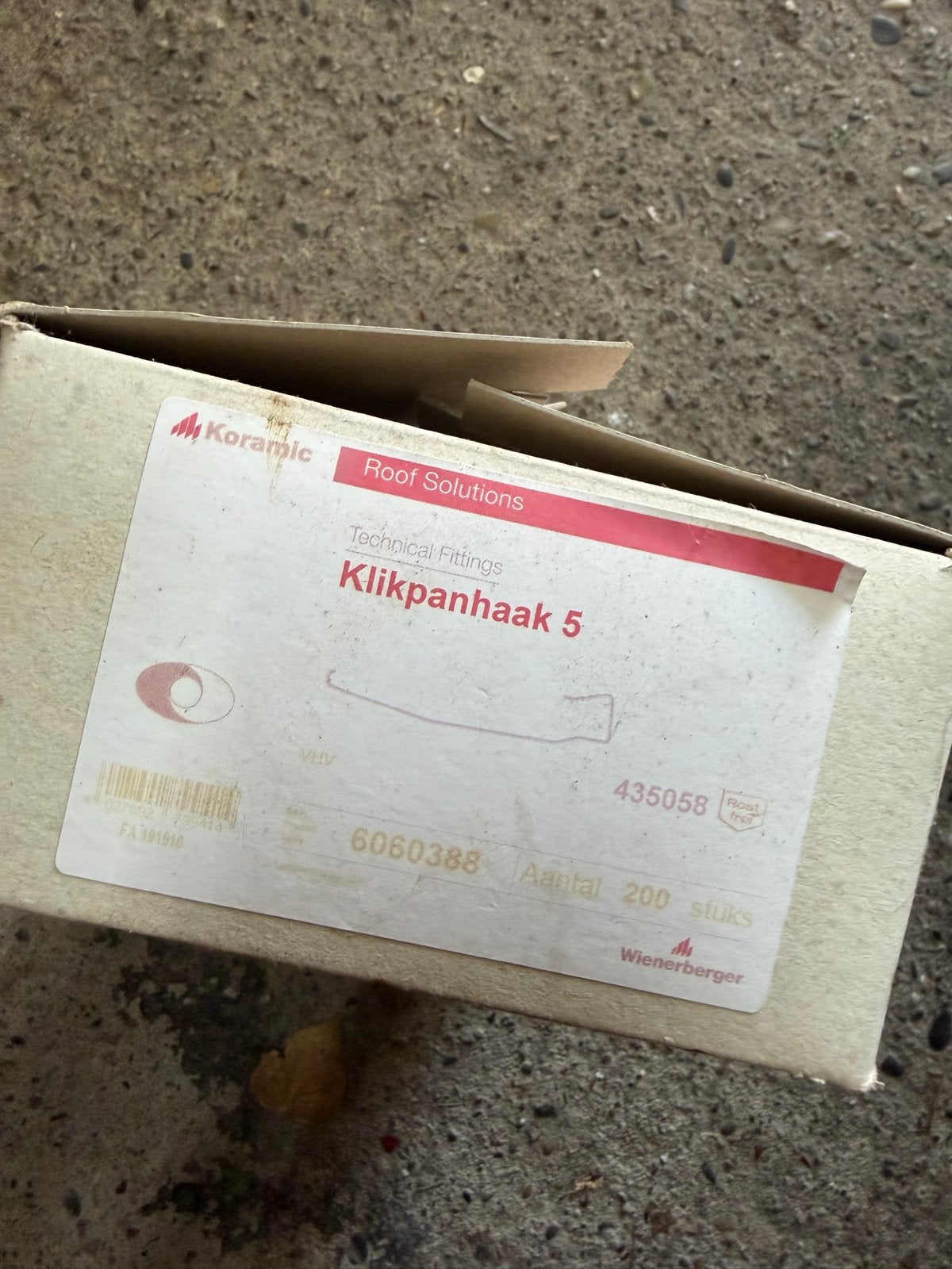 Klikpanhaak 5 RVS - Roestvrijstalen dakpanhaken, Ophalen, Nieuw, 15 m² of meer, Dakpannen