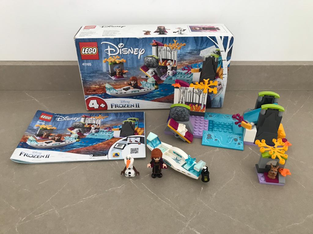 Lego disney frozen set 41165, Kinderen en Baby's, Speelgoed | Duplo en Lego, Lego, Ophalen of Verzenden, Zo goed als nieuw, Compleet