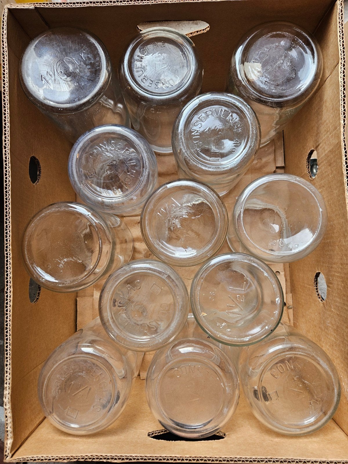 Weckpotten 1,5 liter (26 stuks), Huis en Inrichting, Keuken | Potten en Pannen, Ophalen, Zo goed als nieuw, Glas, Pot, Bus of Blik