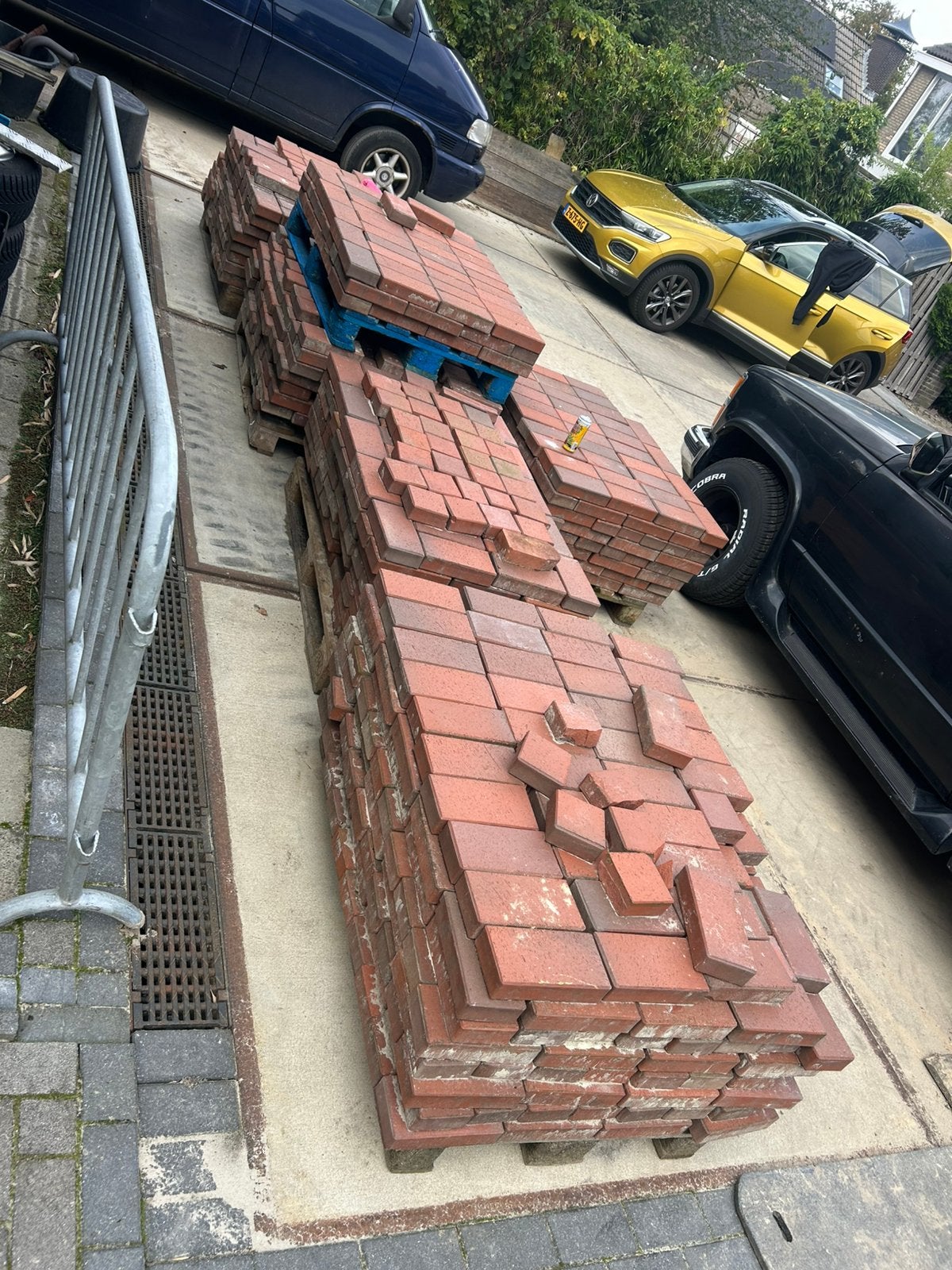 Klinkers, Ophalen, Gebruikt, Beton, Klinkers